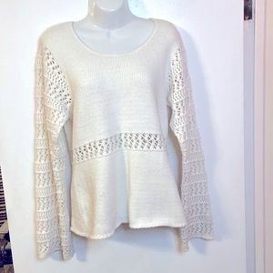 Mossimo White Sweater